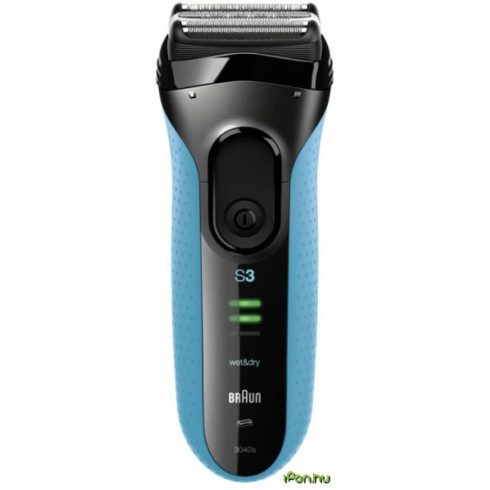 BRAUN 3040s Series 3 ProSkin tölthető Wet&Dry elektromos borotva kék