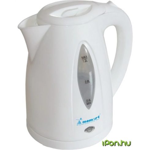 MOMERT 1805 vízforraló 1100W 1.2L fehér