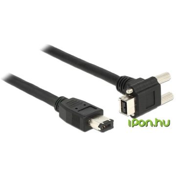 DELOCK FireWire Összekötő Fekete 3m 83590