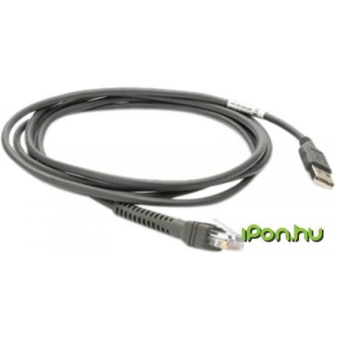 ZEBRA CBA-U42-S07PAR 2.8 méteres USB adat kábel kézi terminálhoz