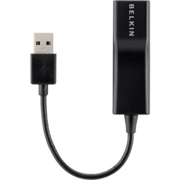 BELKIN F4U047BT USB UTP Átalakító 10cm 100Mbps fekete