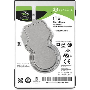  SEAGATE BarraCuda 1TB 2.5" 5400rpm 128MB SATA ST1000LM048