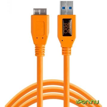   TETHERTOOLS TetherPro USB 3.0-Micro-B kábel (4.6m) narancssárga