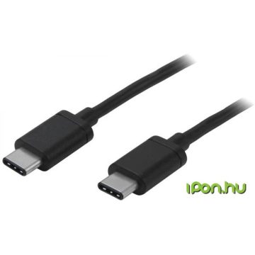 STARTECH USB 2.0 Type C Összekötő Fekete 2m USB2CC2M
