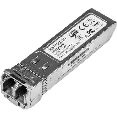 STARTECH 10 Gigabit Fiber SFP+ Transceiver Module - HP 455883-B21 Compatible - MM LC with DDM - 300 m (984 ft.)