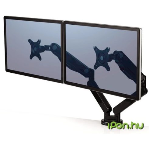 FELLOWES Platinum Series Dual monitortartó kar két monitorhoz fekete