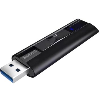 SANDISK Extreme Pro 128GB USB 3.1 Fekete