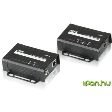 ATEN HDMI + UTP Összekötő Fekete 5cm VE801-AT-G