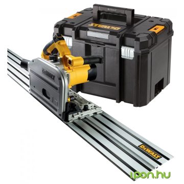 DEWALT DWS520KTR-QS Merülőfűrész vezetősínnel