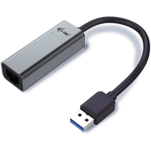 ITEC U3METALGLAN USB 3.0 UTP Átalakító 6cm 1Gbps szürke