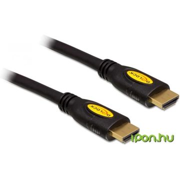 DELOCK HDMI Összekötő Fekete 50cm 83737