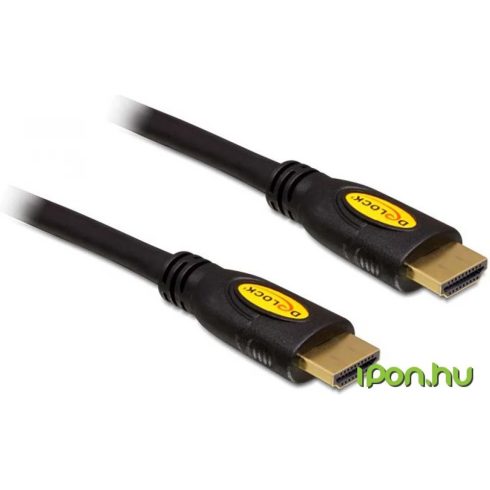 DELOCK HDMI Összekötő Fekete 50cm 83737