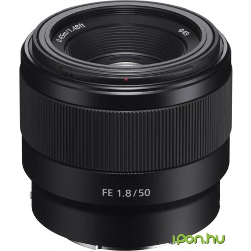 SONY FE 50mm F1.8 SEL-50F18F fekete