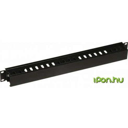 CONTEG Kábelvezető 19" 1U 40x40 DP-VP-K01