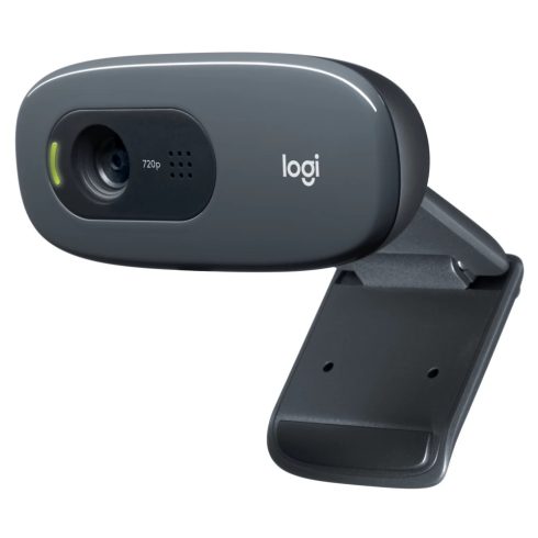 LOGITECH C270 HD PC webkamera mikrofonnal fekete