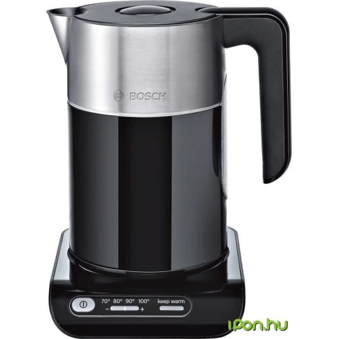 BOSCH TWK8613P vízforraló fekete / ezüst