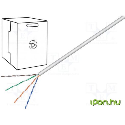 GOOBAY CAT6 Összekötő Szürke 305m 93885