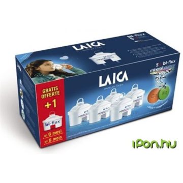   LAICA M6M Bi-flux mineralbalance vízszűrő betét 6 darabos
