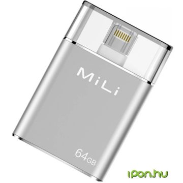 MILI iData Pro 64GB Lightning + Micro USB Ezüst