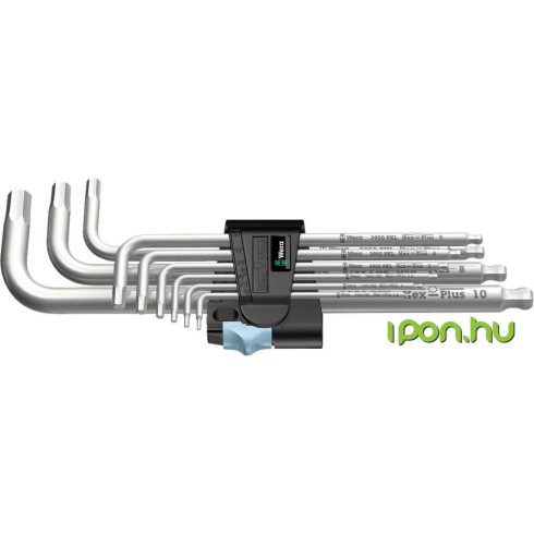 WERA 05022720001 Hatszögkulcs készlet 3950 PKL/9