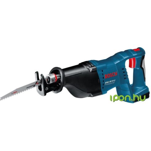 BOSCH GSA 18 V-LI Professional Akkus szablyafűrész - akku és töltő nélkül L-BOXX