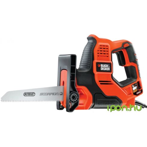 BLACK AND DECKER RS890K 500W Scorpion háromfunkciós elektromos kézifűrész Autoselect technológiával