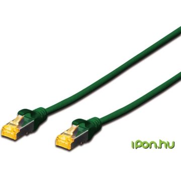 DIGITUS UTP CAT6A Összekötő Zöld 5m DK-1644-A-050/G