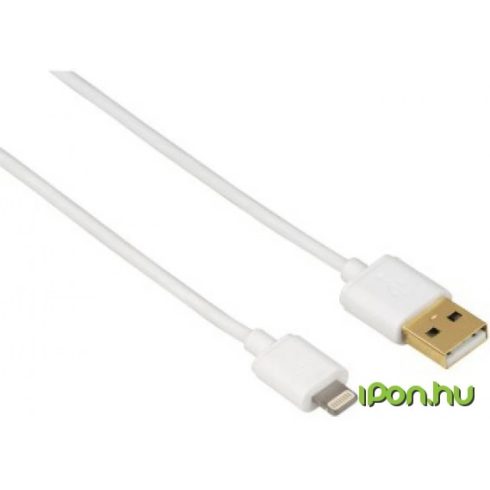 HAMA USB Lightning Töltő/adatkábel Fehér 1.5m 54567