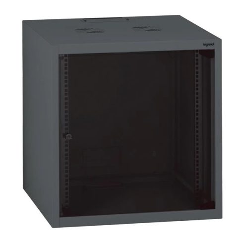 LEGRAND Fali rackszekrény 19" 12U 600x600mm szürke