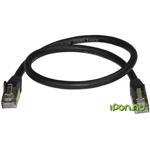STARTECH UTP CAT6A Összekötő Fekete 3m 6ASPAT3MBK