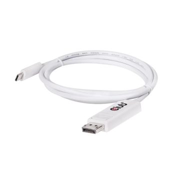   CLUB3D USB 3.1 Type C DisplayPort Átalakító Fekete 1.2m CAC-1517