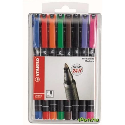 STABILO Alkoholos marker 1 mm OHPen M 8 különböző szín