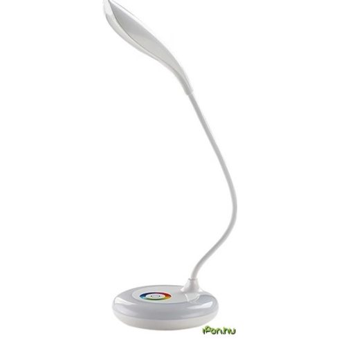 OMEGA PDLQ11 Asztali lámpa 6 w beépített éjjeli fénnyel fehér