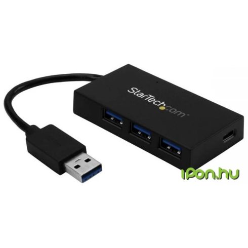 STARTECH 4-Port USB Hub - USB 3.0 - USB-A to 3x USB-A and 1x USB-C