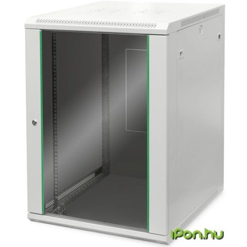 DIGITUS 16U Professional Wall Mounting Cabinet 600x600 szürke DN-19 16U-6/6-EC