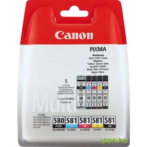CANON PGI-580 / CLI-581 MULTI EREDETI