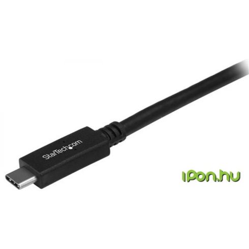 STARTECH USB 3.1 Type C Összekötő Fekete 50cm USB31CC50CM