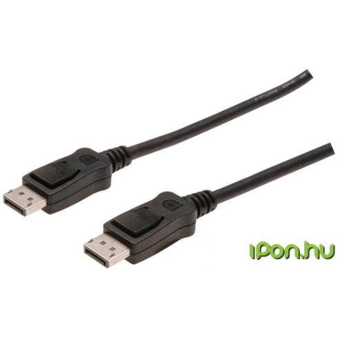 DIGITUS DisplayPort Összekötő Fekete 5m AK-340103-050-S
