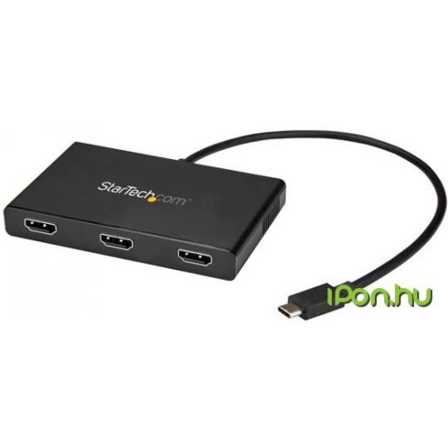 STARTECH USB C to HDMI Multi-Monitor Adapter - 3-Port MST Hub