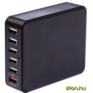 GRIXX 35W 6x USB charger with 1 Fast USB port included