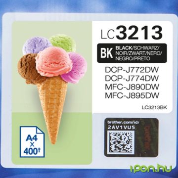 BROTHER LC3213BK EREDETI