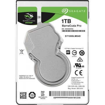   SEAGATE BarraCuda Pro 1TB 2.5" 7200rpm 128MB SATA ST1000LM049