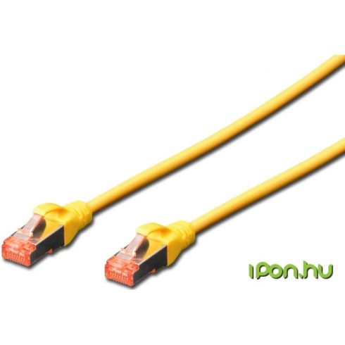 DIGITUS UTP Összekötő Sárga 50cm DK-1644-005-Y-10