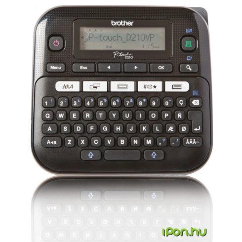 BROTHER PT-D210VP feliratozógép