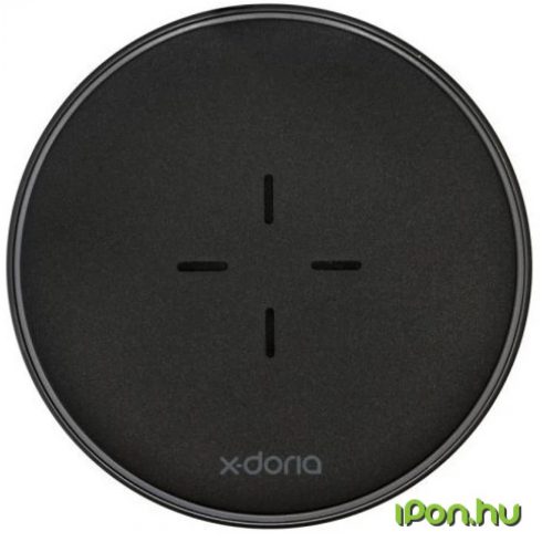XDORIA 3X720701A Pebble Qi töltő fekete