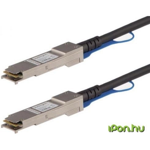 STARTECH SFP+ Összekötő Fekete 1m QFXQSFPDAC1M