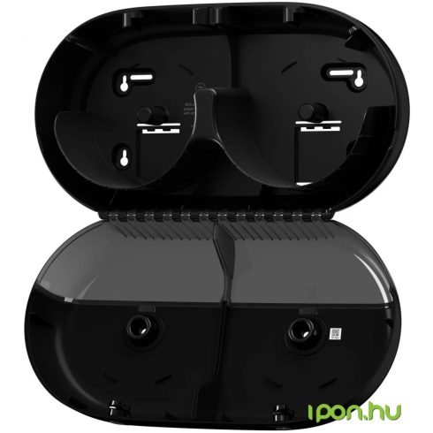 TORK Toalettpapír adagoló dupla tekercses T9 SmartOne Mini fekete