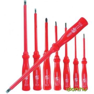   SOMOGYI ELECTRONIC 8PK-8100 Szigetelt nyelű csavarhúzókészlet 1000V 7 db-os