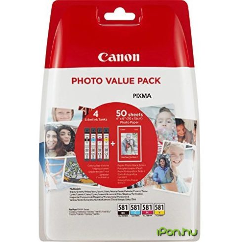 CANON CLI-581 MULTI PHOTO VALUE EREDETI