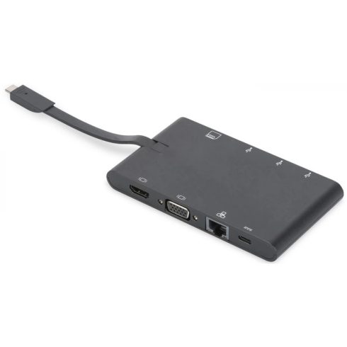 DIGITUS DA-70865 Universal Travel Docking Station USB Type-C
